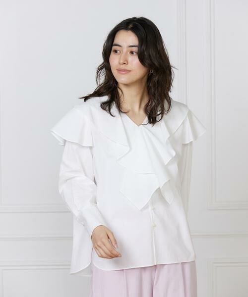I.T.'S. international / イッツインターナショナル シャツ・ブラウス | 《コラボSTORY》フリルシャツ | 詳細17