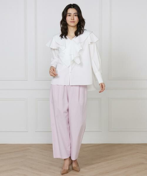 I.T.'S. international / イッツインターナショナル シャツ・ブラウス | 《コラボSTORY》フリルシャツ | 詳細20