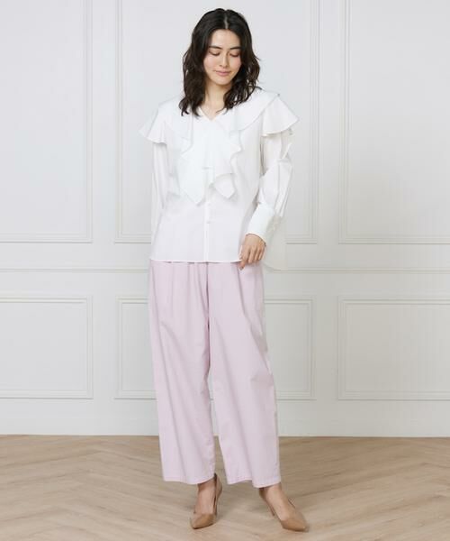 I.T.'S. international / イッツインターナショナル シャツ・ブラウス | 《コラボSTORY》フリルシャツ | 詳細21