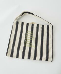 I.T.'S. international / イッツインターナショナル ショルダーバッグ | ストライプファブリックワンショルダーバッグ《beej》