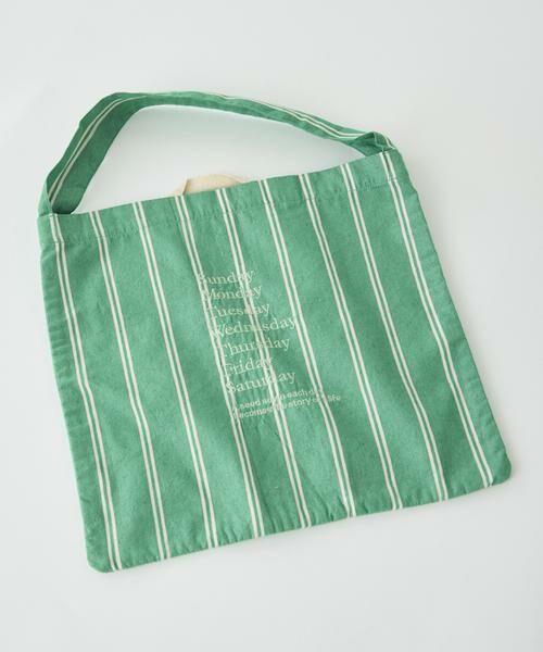 I.T.'S. international / イッツインターナショナル ショルダーバッグ | ストライプファブリックワンショルダーバッグ《beej》 | 詳細3