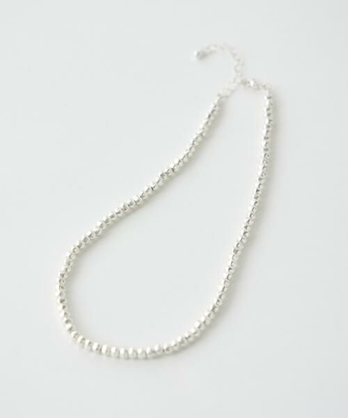 I.T.'S. international / イッツインターナショナル ネックレス・ペンダント・チョーカー | メタルビーズネックレス（シルバー）