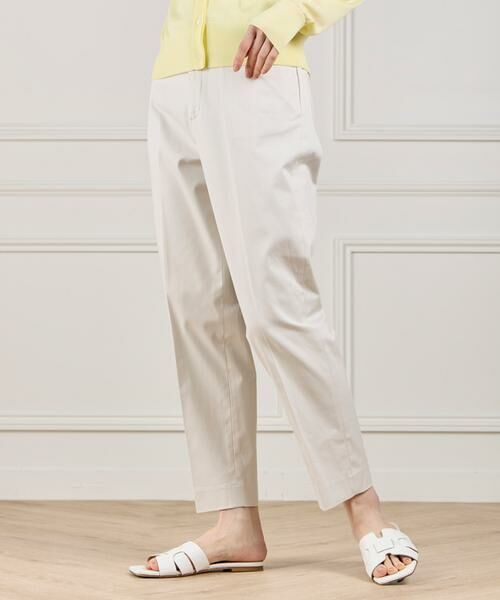 I.T.'S. international / イッツインターナショナル スラックス・ドレスパンツ | ベーシックコットンパンツ《ギャバストレッチ》 | 詳細10