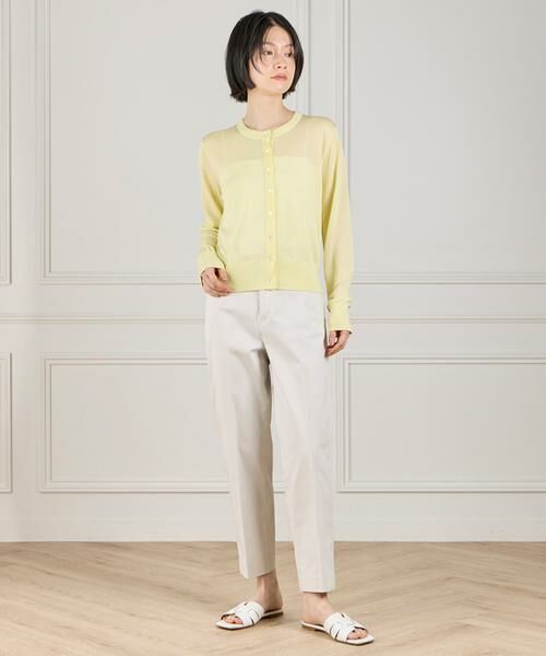 I.T.'S. international / イッツインターナショナル スラックス・ドレスパンツ | ベーシックコットンパンツ《ギャバストレッチ》 | 詳細11