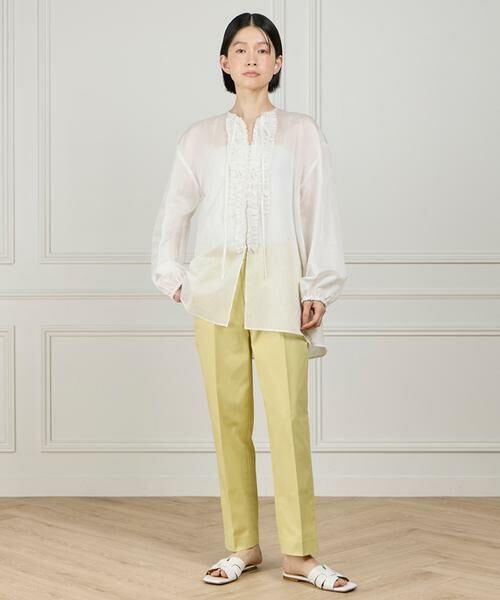 I.T.'S. international / イッツインターナショナル スラックス・ドレスパンツ | ベーシックコットンパンツ《ギャバストレッチ》 | 詳細14