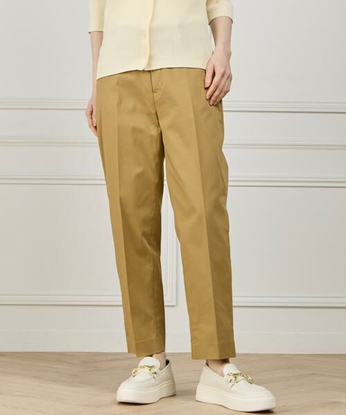 I.T.'S. international / イッツインターナショナル スラックス・ドレスパンツ | ベーシックコットンパンツ《ギャバストレッチ》 | 詳細4