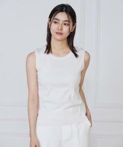 I.T.'S. international / イッツインターナショナル タンクトップ | ベーシックタンクトップ《スビン綿MIXフライス》