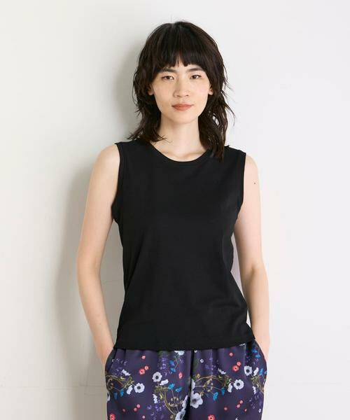 I.T.'S. international / イッツインターナショナル タンクトップ | ベーシックタンクトップ《スビン綿MIXフライス》 | 詳細1