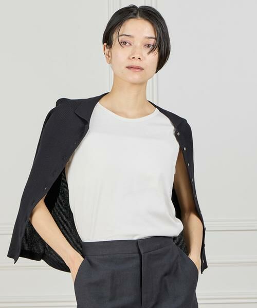 I.T.'S. international / イッツインターナショナル タンクトップ | ベーシックタンクトップ《スビン綿MIXフライス》 | 詳細11