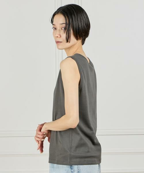 I.T.'S. international / イッツインターナショナル タンクトップ | ベーシックタンクトップ《スビン綿MIXフライス》 | 詳細15