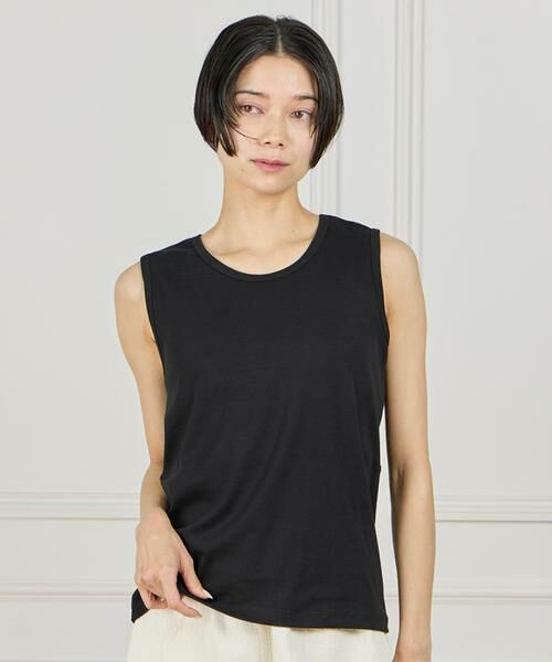 I.T.'S. international / イッツインターナショナル タンクトップ | ベーシックタンクトップ《スビン綿MIXフライス》 | 詳細5