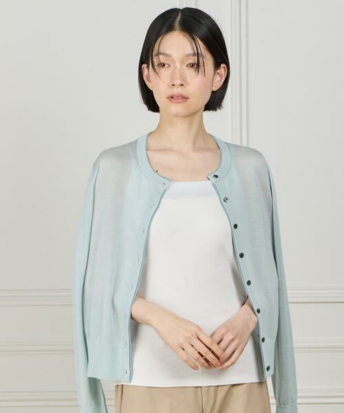 I.T.'S. international / イッツインターナショナル キャミソール・チューブトップ | サテン切り替えキャミソール《スビン綿MIXフライス》 | 詳細13