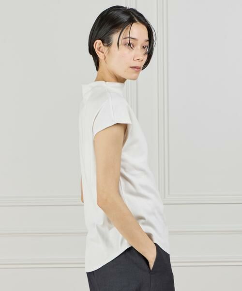 I.T.'S. international / イッツインターナショナル Tシャツ | ボトルネックカットソー《スビン綿MIXフライス》 | 詳細25