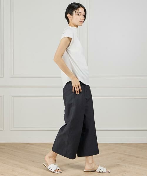 I.T.'S. international / イッツインターナショナル Tシャツ | ボトルネックカットソー《スビン綿MIXフライス》 | 詳細27