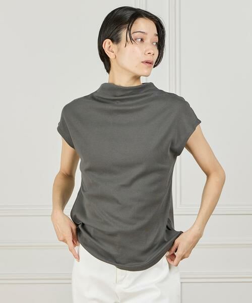 I.T.'S. international / イッツインターナショナル Tシャツ | ボトルネックカットソー《スビン綿MIXフライス》 | 詳細29