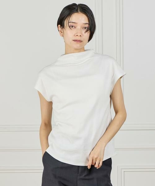 I.T.'S. international / イッツインターナショナル Tシャツ | ボトルネックカットソー《スビン綿MIXフライス》 | 詳細17