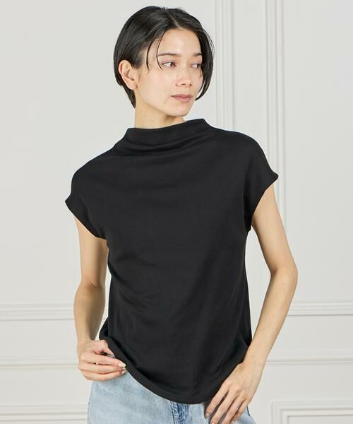 I.T.'S. international / イッツインターナショナル Tシャツ | ボトルネックカットソー《スビン綿MIXフライス》 | 詳細19