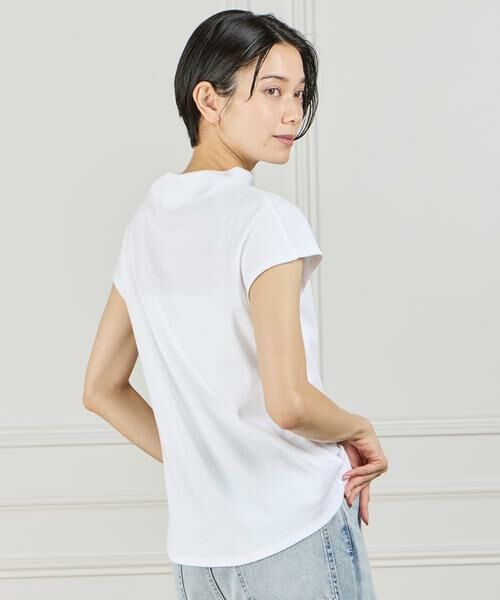 I.T.'S. international / イッツインターナショナル Tシャツ | ボトルネックカットソー《スビン綿MIXフライス》 | 詳細21