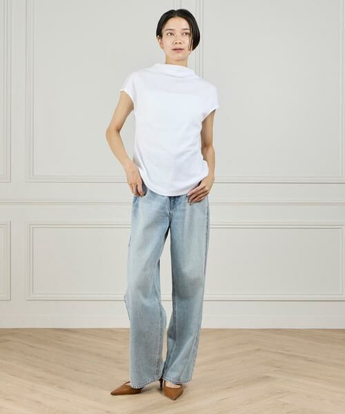 I.T.'S. international / イッツインターナショナル Tシャツ | ボトルネックカットソー《スビン綿MIXフライス》 | 詳細22