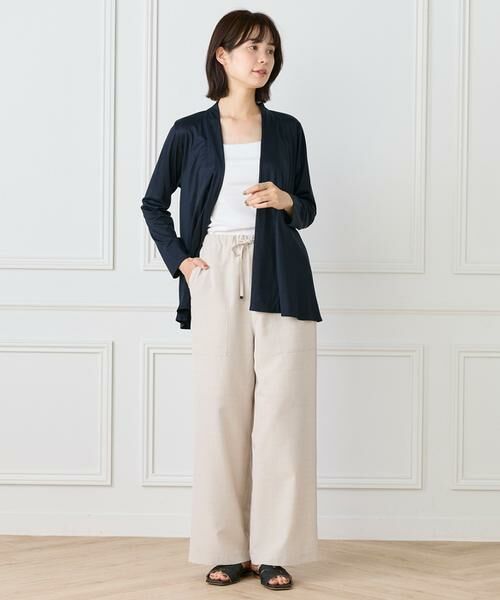 I.T.'S. international / イッツインターナショナル キャミソール・チューブトップ | カップ付きキャミソール《スビン綿MIXフライス》 | 詳細6