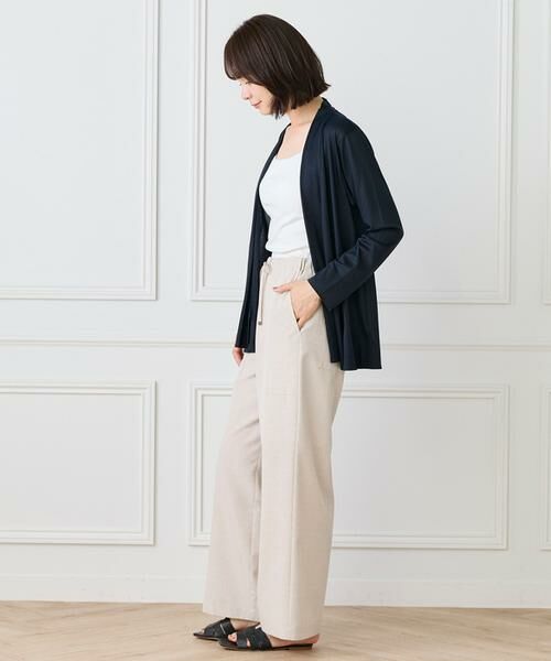 I.T.'S. international / イッツインターナショナル キャミソール・チューブトップ | カップ付きキャミソール《スビン綿MIXフライス》 | 詳細7