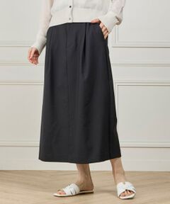 I.T.'S. international / イッツインターナショナル ミニ・ひざ丈スカート | ドライツイストストレートタックスカート