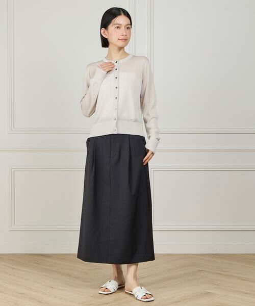 I.T.'S. international / イッツインターナショナル ミニ・ひざ丈スカート | ドライツイストストレートタックスカート | 詳細6