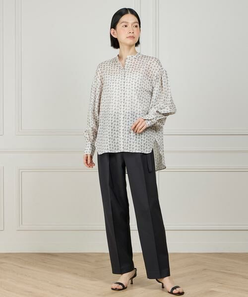 I.T.'S. international / イッツインターナショナル その他パンツ | ドライツイストベルト付きタックパンツ | 詳細10