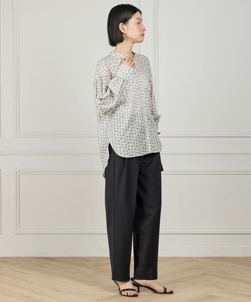 I.T.'S. international / イッツインターナショナル その他パンツ | ドライツイストベルト付きタックパンツ | 詳細11