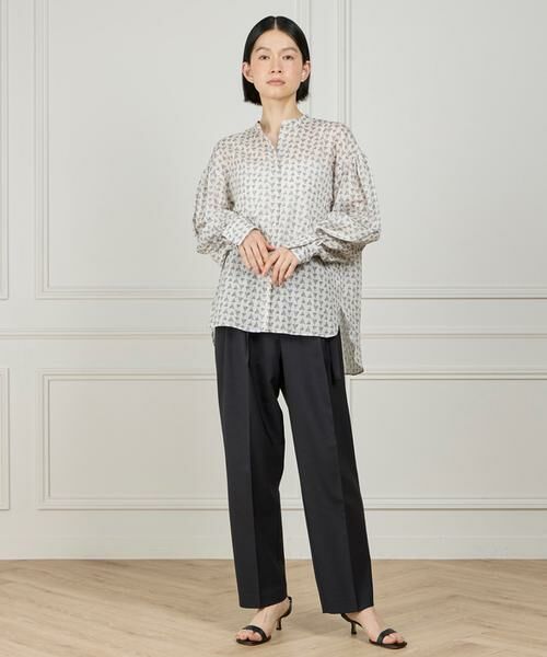 I.T.'S. international / イッツインターナショナル その他パンツ | ドライツイストベルト付きタックパンツ | 詳細9