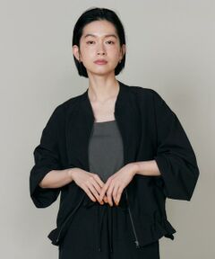 I.T.'S. international / イッツインターナショナル ブルゾン | リネンライクブルゾン