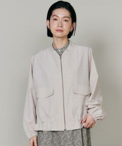I.T.'S. international / イッツインターナショナル ブルゾン | リネンライクブルゾン