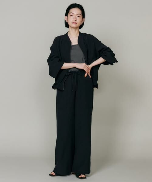 I.T.'S. international / イッツインターナショナル ブルゾン | リネンライクブルゾン | 詳細11