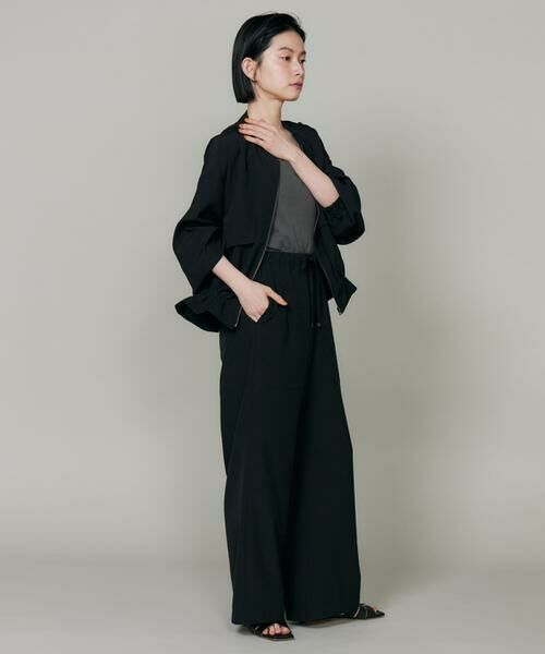 I.T.'S. international / イッツインターナショナル ブルゾン | リネンライクブルゾン | 詳細12