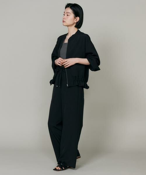 I.T.'S. international / イッツインターナショナル ブルゾン | リネンライクブルゾン | 詳細13