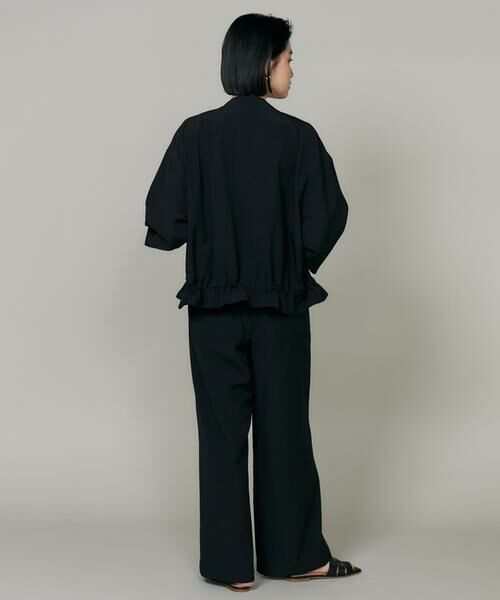 I.T.'S. international / イッツインターナショナル ブルゾン | リネンライクブルゾン | 詳細14