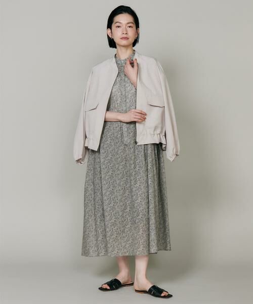 I.T.'S. international / イッツインターナショナル ブルゾン | リネンライクブルゾン | 詳細4