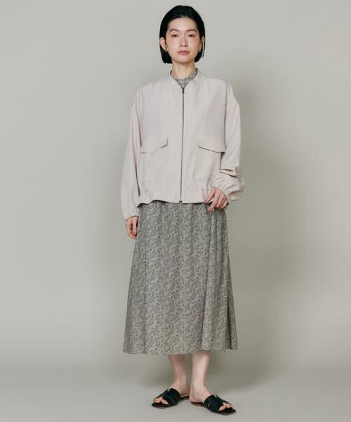 I.T.'S. international / イッツインターナショナル ブルゾン | リネンライクブルゾン | 詳細7