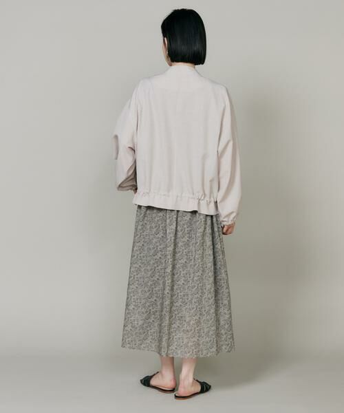 I.T.'S. international / イッツインターナショナル ブルゾン | リネンライクブルゾン | 詳細9