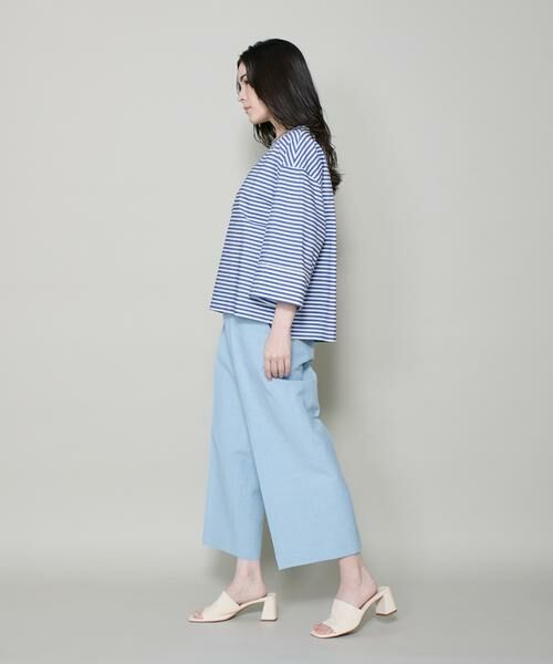 I.T.'S. international / イッツインターナショナル その他パンツ | ワイドクロップドパンツ | 詳細6