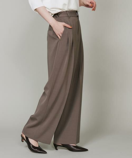 I.T.'S. international / イッツインターナショナル その他パンツ | タックワイドパンツ | 詳細12