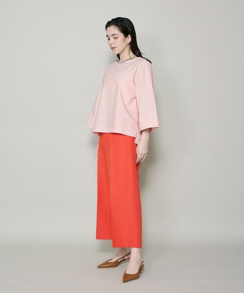 I.T.'S. international / イッツインターナショナル シャツ・ブラウス | 7分袖ボーダーTブラウス | 詳細7