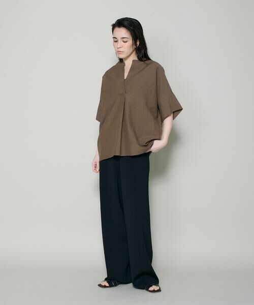 I.T.'S. international / イッツインターナショナル シャツ・ブラウス | オーバーサイズスキッパーシャツ | 詳細10