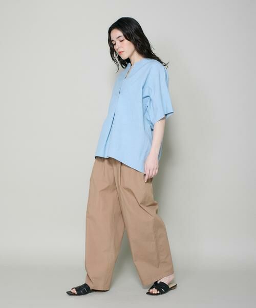 I.T.'S. international / イッツインターナショナル シャツ・ブラウス | オーバーサイズスキッパーシャツ | 詳細8