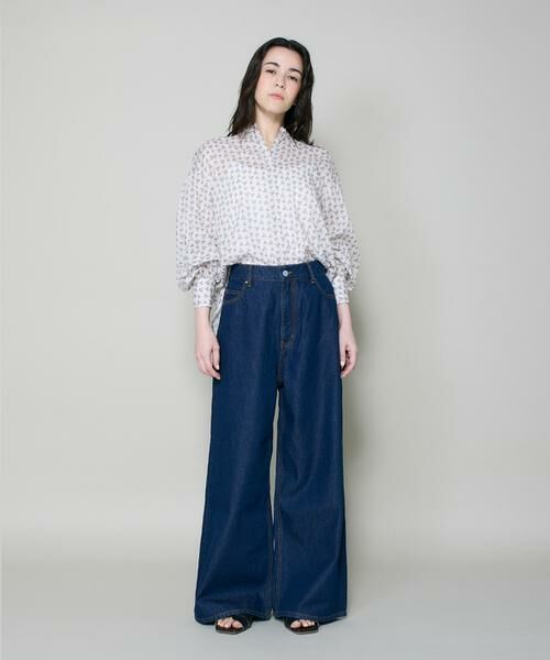 I.T.'S. international / イッツインターナショナル シャツ・ブラウス | トライアングルプリントコットンブラウス | 詳細2