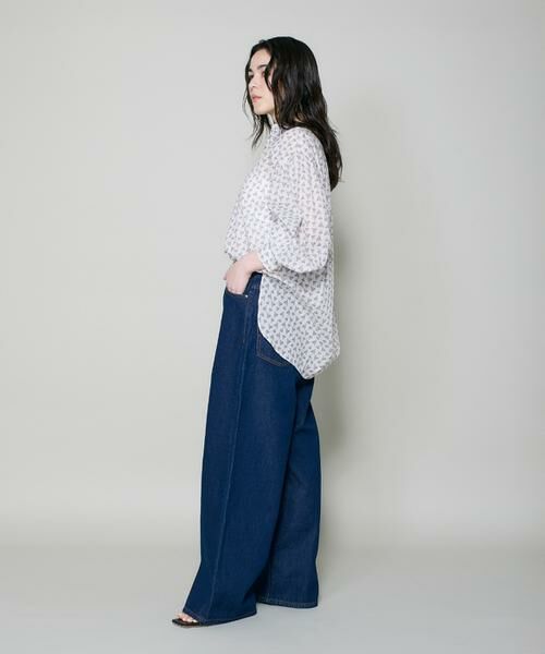 I.T.'S. international / イッツインターナショナル シャツ・ブラウス | トライアングルプリントコットンブラウス | 詳細4