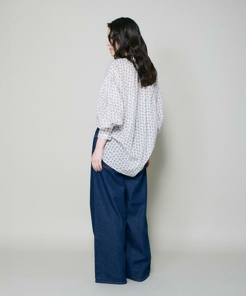 I.T.'S. international / イッツインターナショナル シャツ・ブラウス | トライアングルプリントコットンブラウス | 詳細5