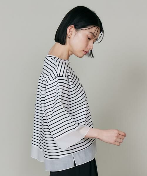 I.T.'S. international / イッツインターナショナル Tシャツ | シアードッキングプルオーバー | 詳細6