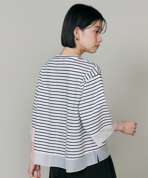 I.T.'S. international / イッツインターナショナル Tシャツ | シアードッキングプルオーバー | 詳細7