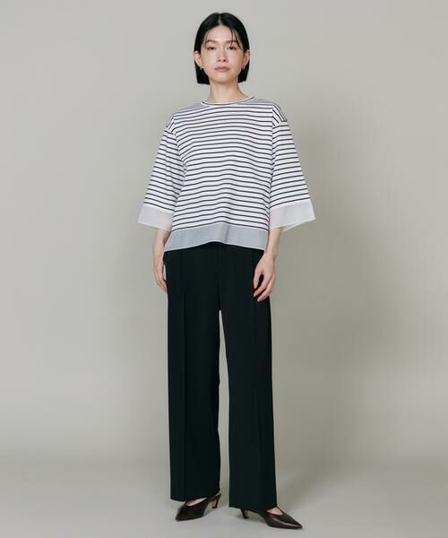 I.T.'S. international / イッツインターナショナル Tシャツ | シアードッキングプルオーバー | 詳細3